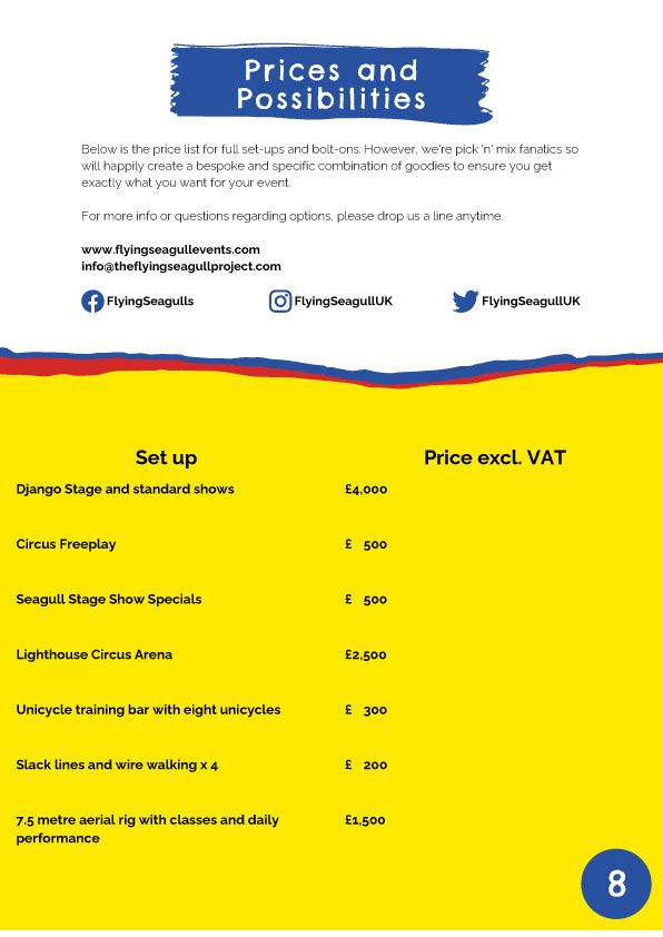 Flying Seagull Project